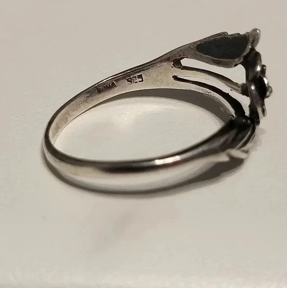 Sterling Boma 🌹Rose🌹 Ring 7.5 - Picture 4 of 5